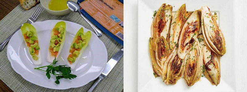 recettes d'endives