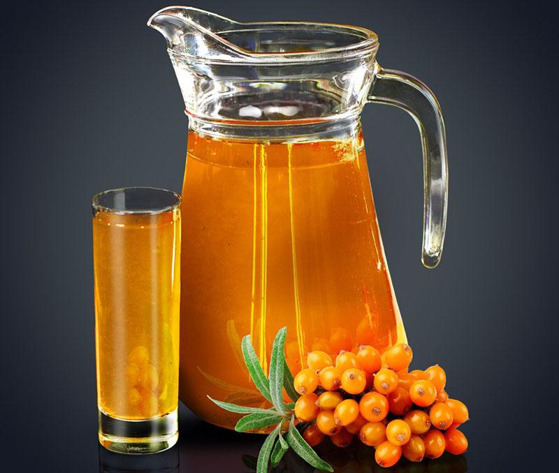 jugo de espino amarillo
