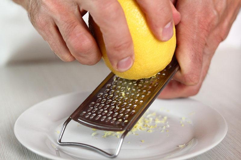 râper le citron