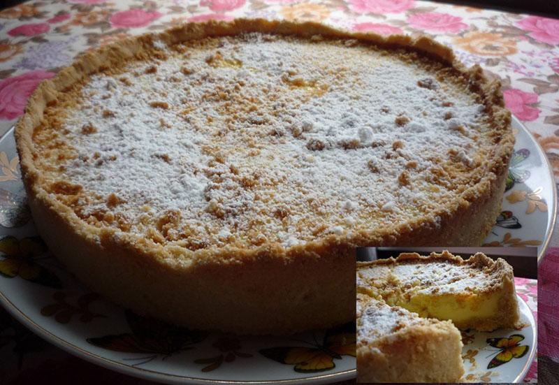 Recette de tarte au citron à la française