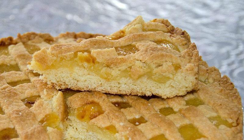 recette de tarte à la levure au citron