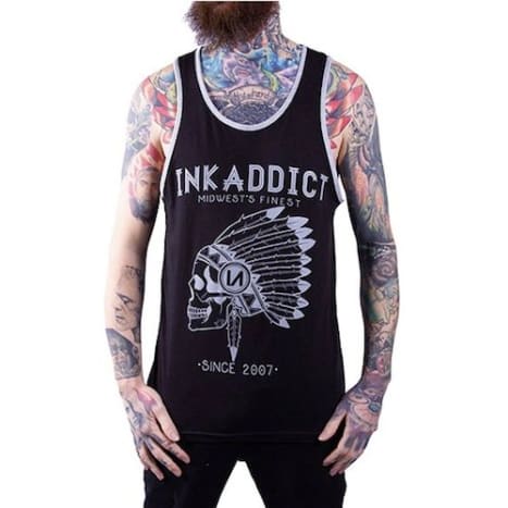 Herren Chief Tank Top von InkAddict