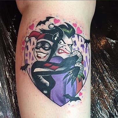 Awwww, so romantisch! Tattoo von Jackie Huertas