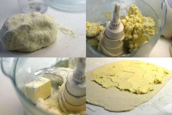 processus de préparation de la pâte feuilletée