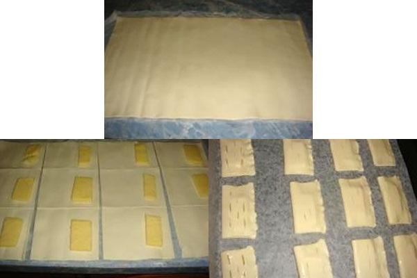 étapes de fabrication des choux au fromage