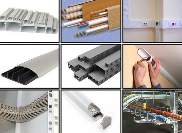 dimensiones de los canales de cable