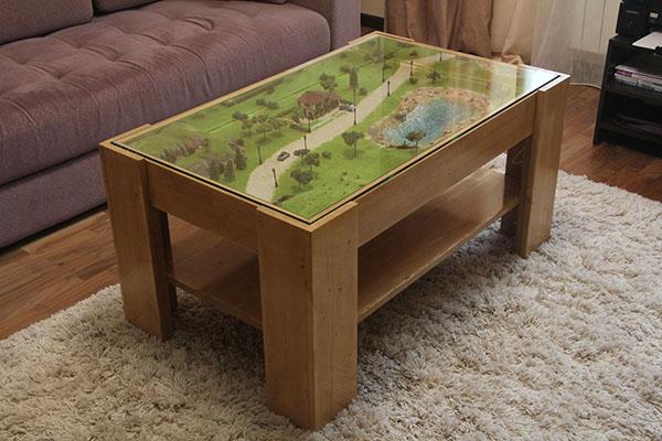 table basse en bois