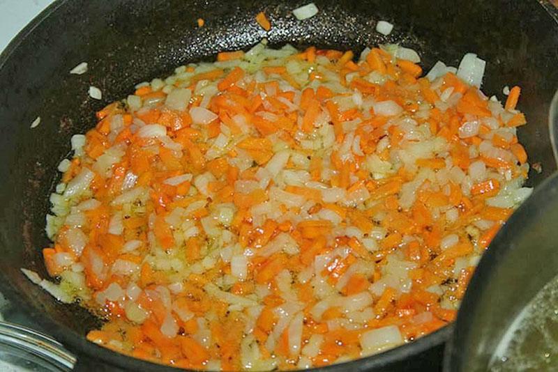 freír verduras