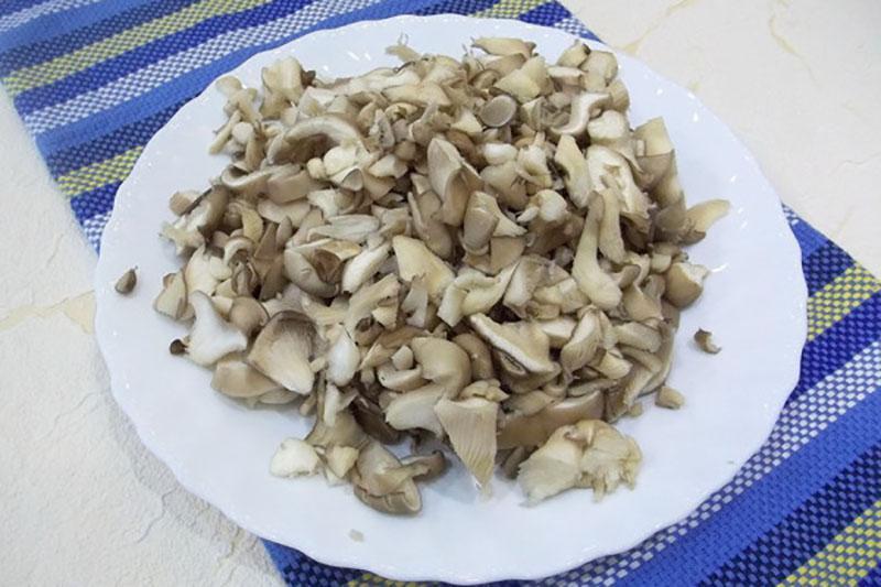 picar hongos ostra