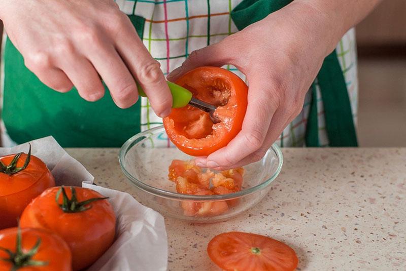 tomate épépinée