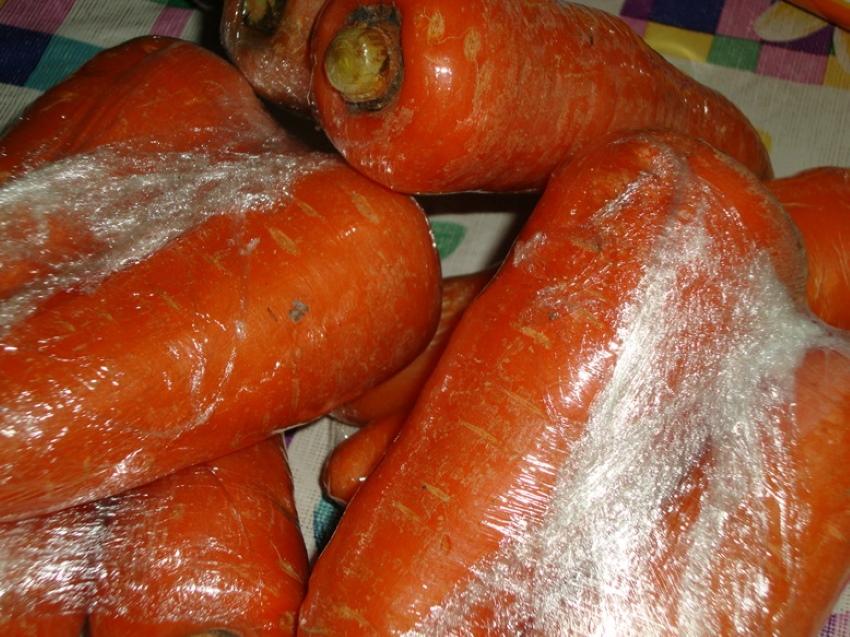 zanahorias envueltas