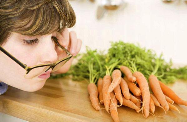 carottes pour la vue