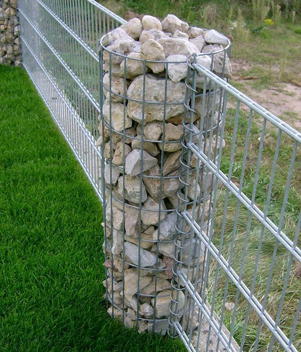 clôture combinée