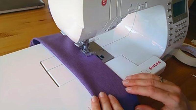 coser arnés para almohada