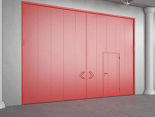 construction de porte de garage simple