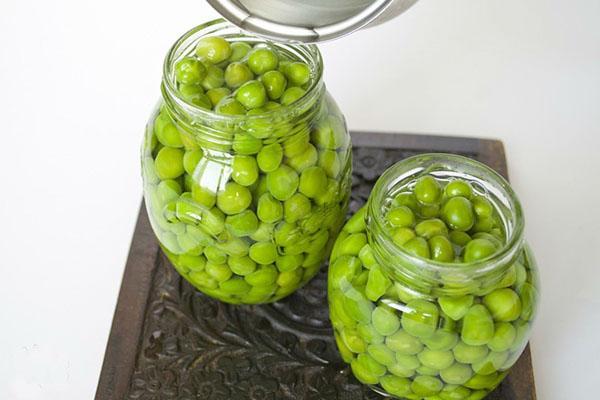llenar frascos de esterilización