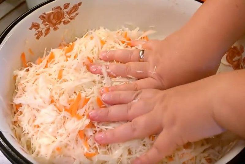 cómo fermentar repollo en casa para el invierno