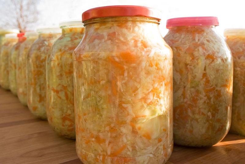 comment faire fermenter le chou à la maison dans des bocaux