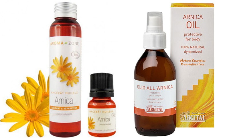 Huile de pharmacie arnica