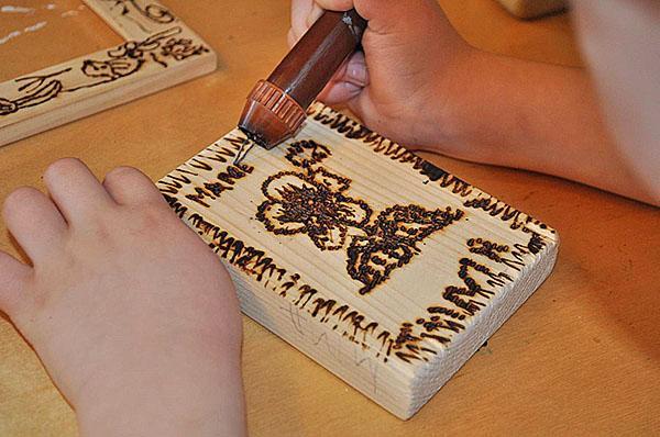 brûler un cadeau pour maman