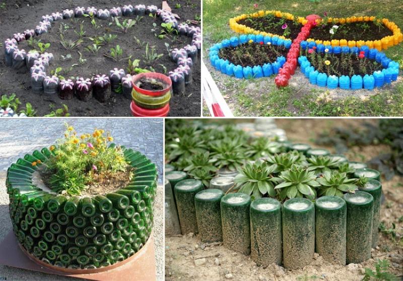 parterre de bouteilles
