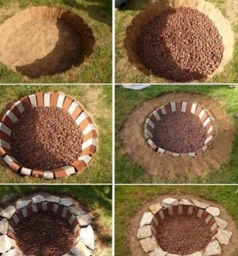 base de chimenea