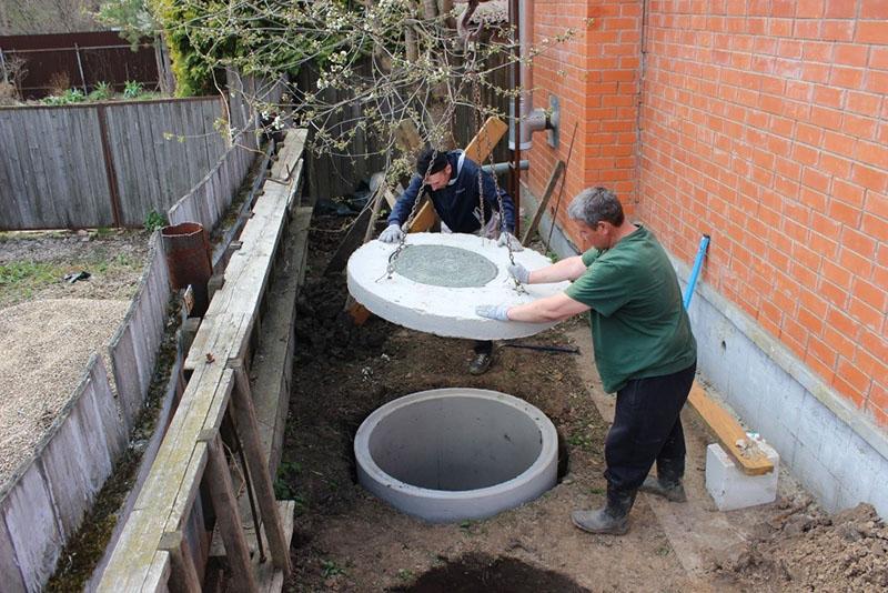 installation d'un système de collecte des eaux souterraines