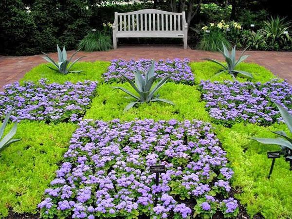 composición del jardín