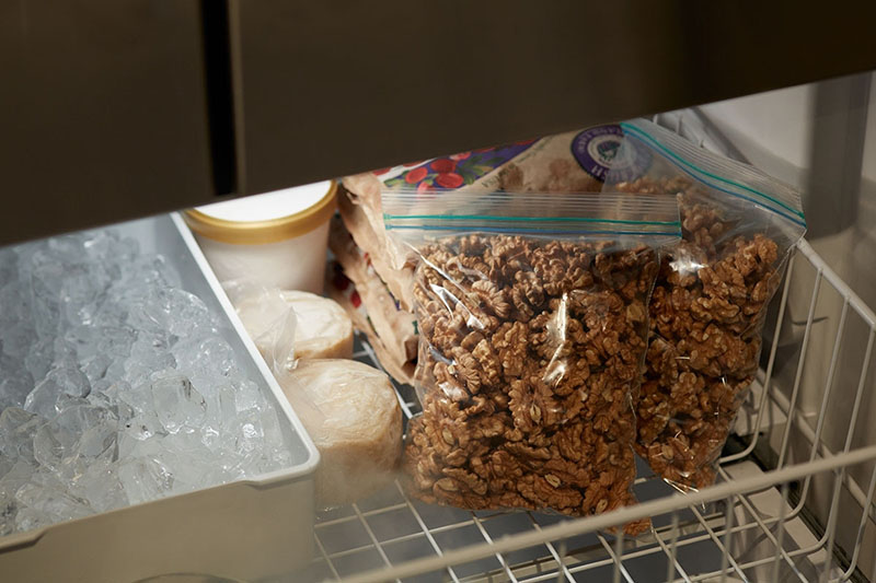 almacenar nueces en el refrigerador