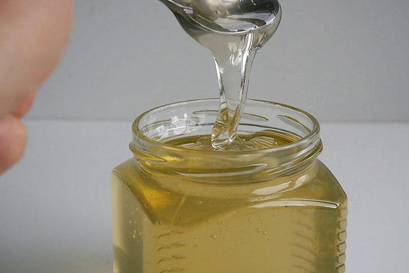 miel blanca fresca