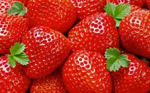 fresas jugosas