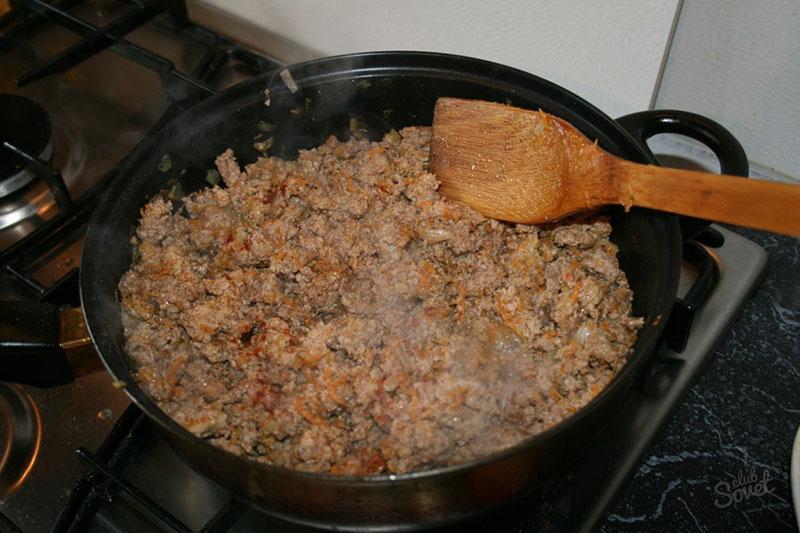 faire revenir la viande hachée