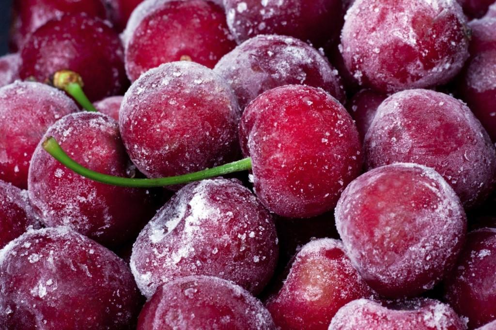 cerises congelées