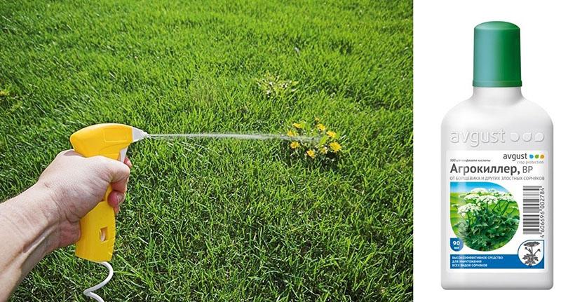 cómo actúa Agrokiller contra las malas hierbas