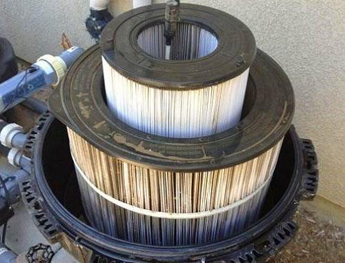 bomba de filtro de piscina casera