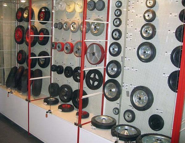 Ruedas para cortacésped