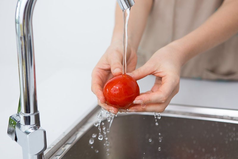 laver les fruits