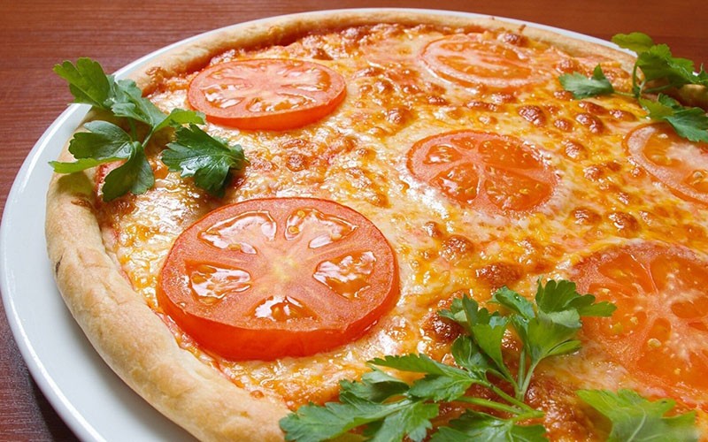 pizza de tomate congelada