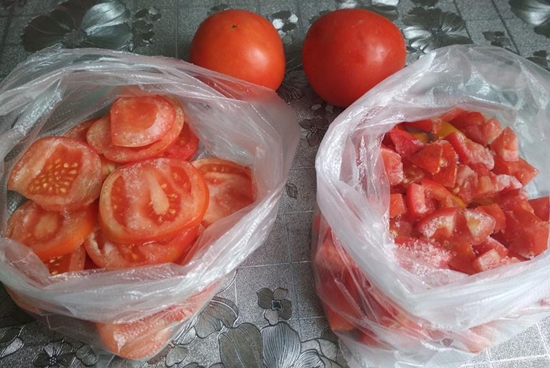 cómo congelar adecuadamente los tomates para el invierno
