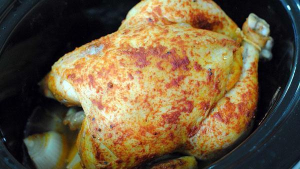 cuire le poulet dans une mijoteuse