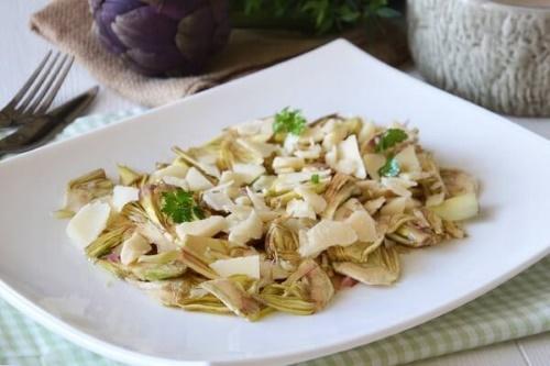 ensalada de alcachofas