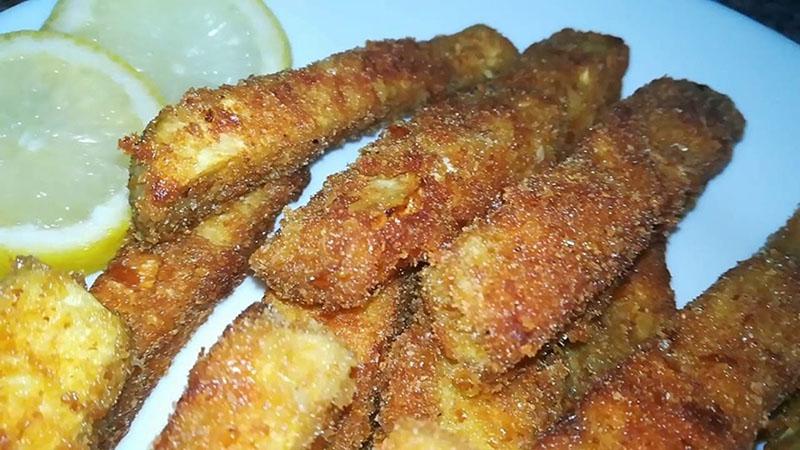 cómo cocinar berenjena con sabor a pescado