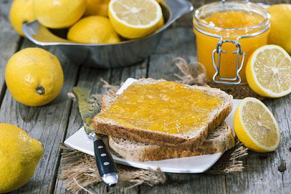 confiture de citron soleil sain