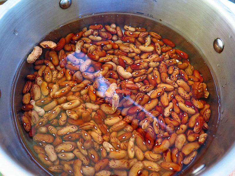 cambiar el agua al cocinar