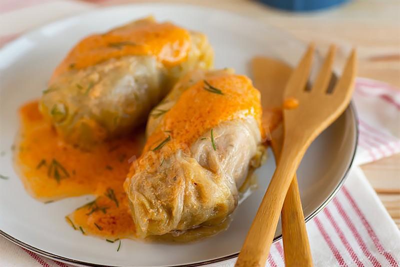 deliciosos rollos de repollo rellenos del congelador