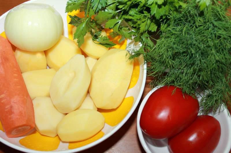 ingredientes para sopa