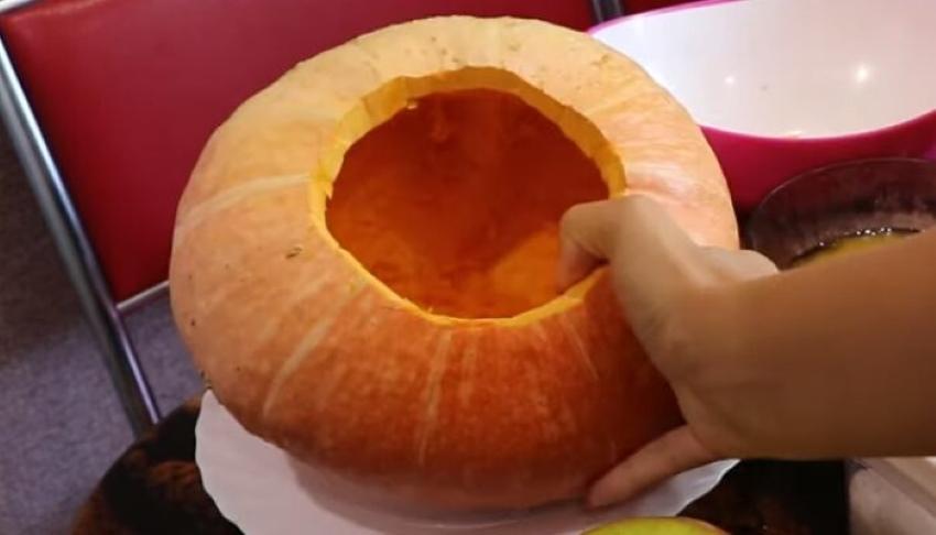 preparación de calabaza para papilla