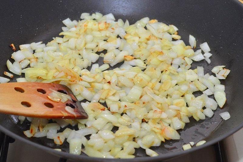 freír la cebolla