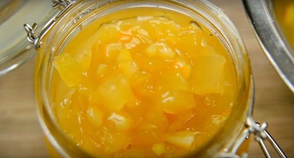 confiture pour l'hiver