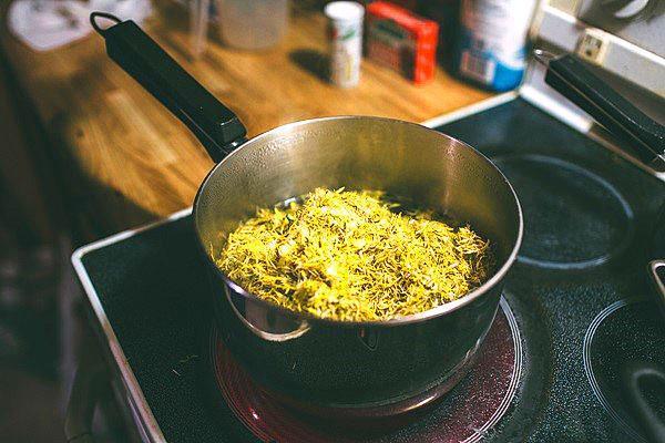 faire de la confiture de pissenlit